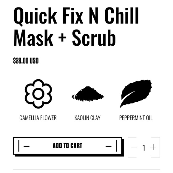NWT Generation Skin Quick Fix N Chill 2-in-1 Mask/Scrub - Picture 4 of 5